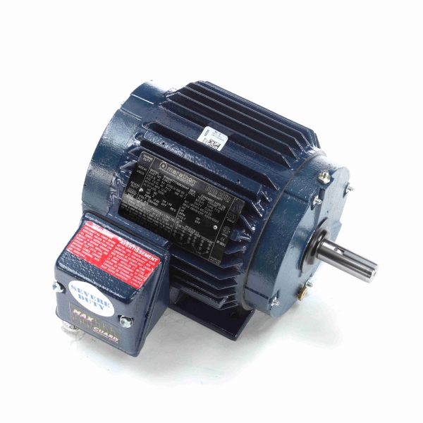 145TTTN16628 - Marathon 2 HP Severe Duty Motor, 3 phase, 1800 RPM, 230/460 V, 145T Frame, TENV - E467A