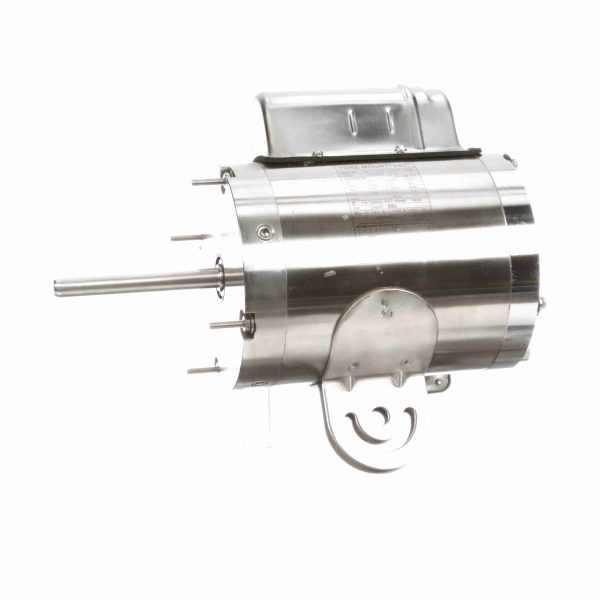 191543.00 - Leeson 0.25 HP Washdown Motor, 1 phase, 1200 RPM, 115/230 V, 48YZ Frame, TEAO - 191543.00