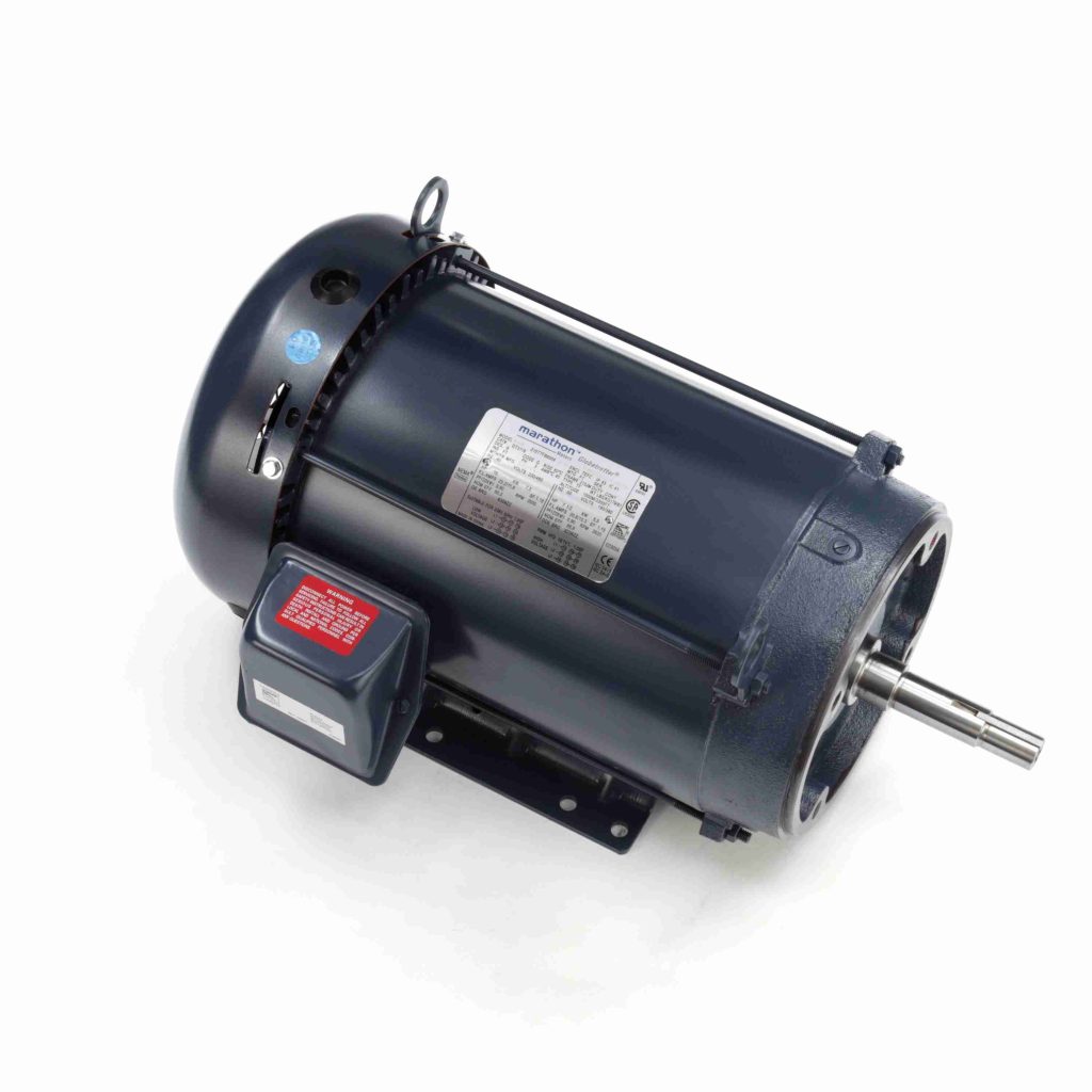 215TTFBD6006 - Marathon 10 HP Close-Coupled Pump Motor, 3 Phase, 3600 ...