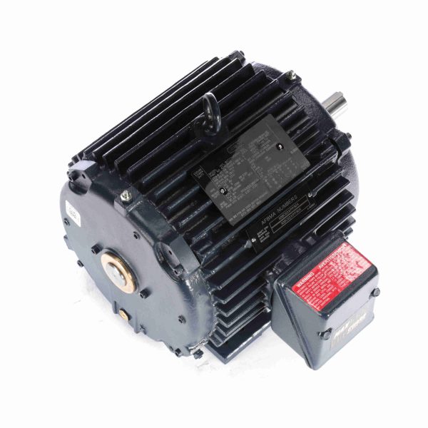 824528.00 - Leeson 3 HP Severe Duty Motor, 3 phase, 1800 RPM, 230/460 V, 182T Frame, TEAO - 824528.00