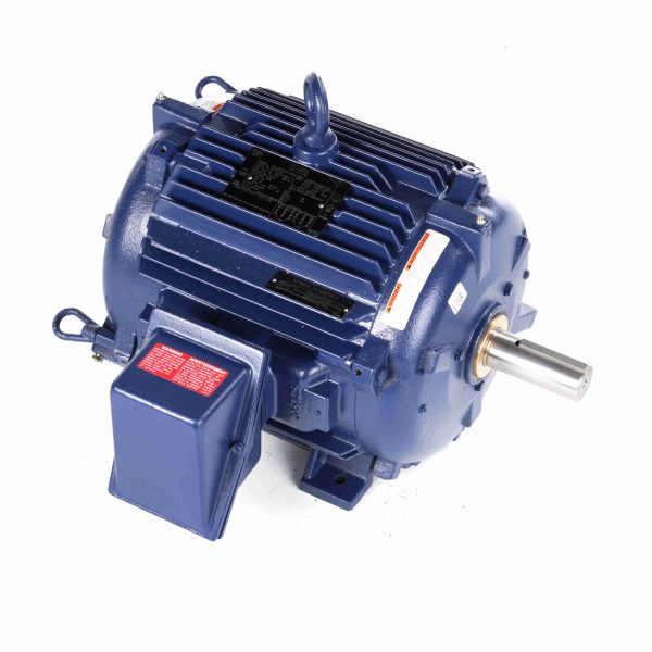 824532.00 - Leeson 15 HP Severe Duty Motor, 3 phase, 1800 RPM, 230/460 V, 254TV Frame, TEAO - 824532.00