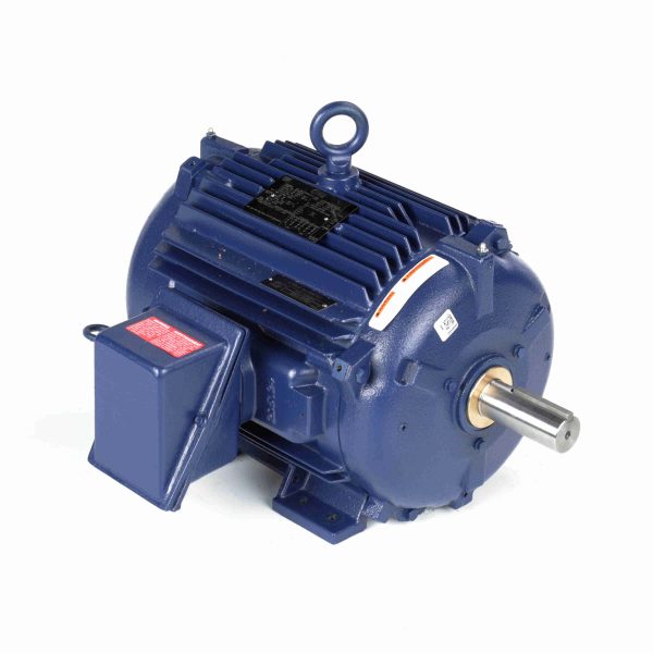 824539.00 - Leeson 75 HP Severe Duty Motor, 3 phase, 1800 RPM, 230/460 V, 365TV Frame, TEAO - 824539.00