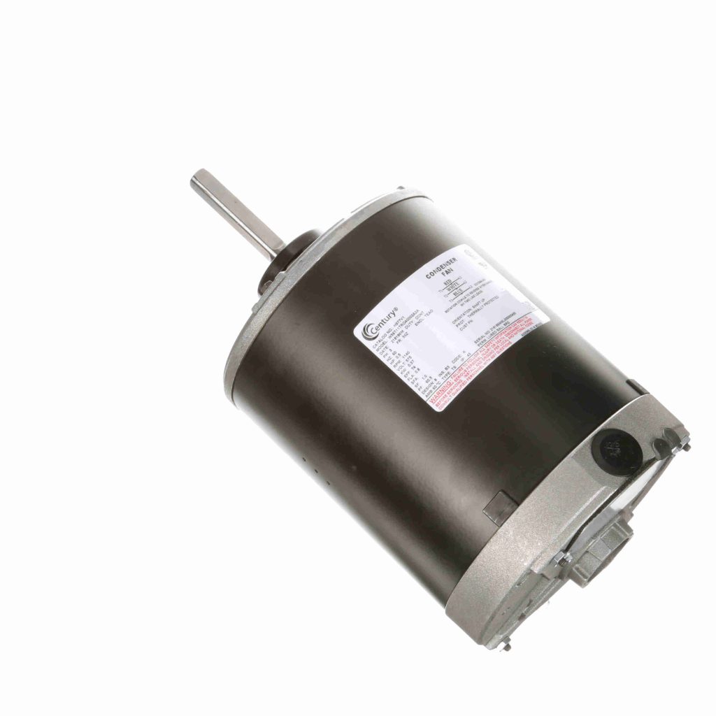 H977V1 - Century 0.5 HP Condenser Fans HVAC/R Motor, 3 phase, 1200 RPM ...